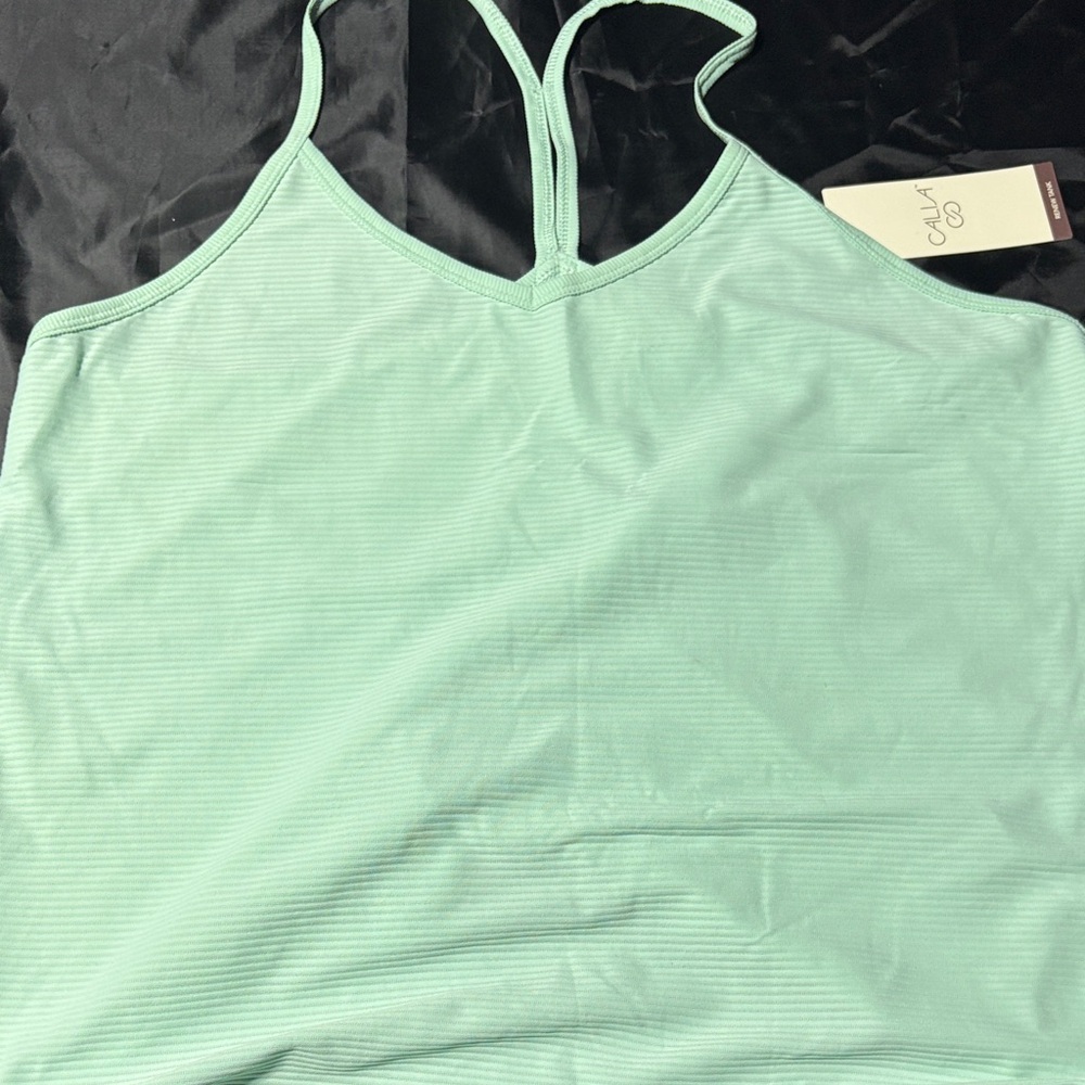 Calia Mint Green Strappy Tank Top